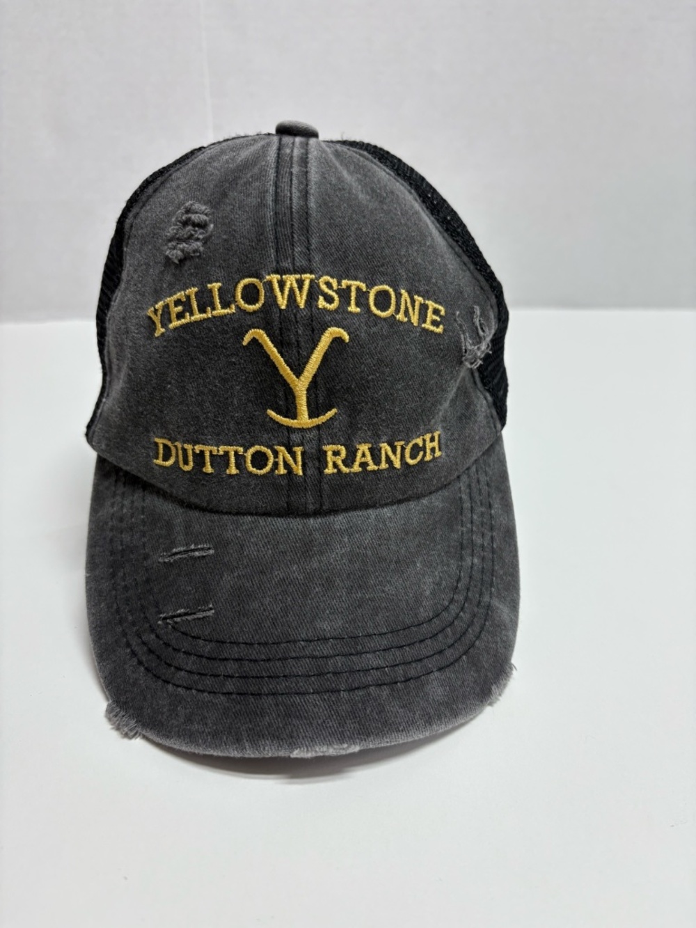 Yellowstone Dutton Ranch Adjustable Charcoal Baseball Cup. - Picture 7 of 7